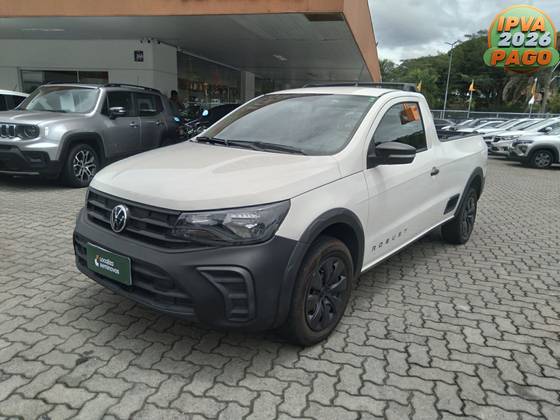 VOLKSWAGEN SAVEIRO 1.6 MSI ROBUST CS 16V FLEX 2P MANUAL VOLKSWAGEN SAVEIRO 1.6 MSI ROBUST CS 16V FLEX 2P MANUAL